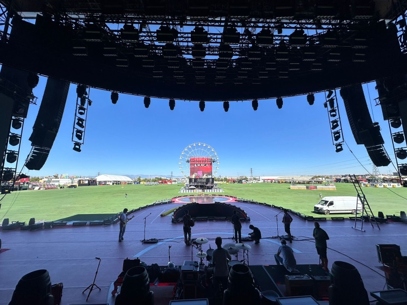 Coca Cola Music Experience Entre bastidores